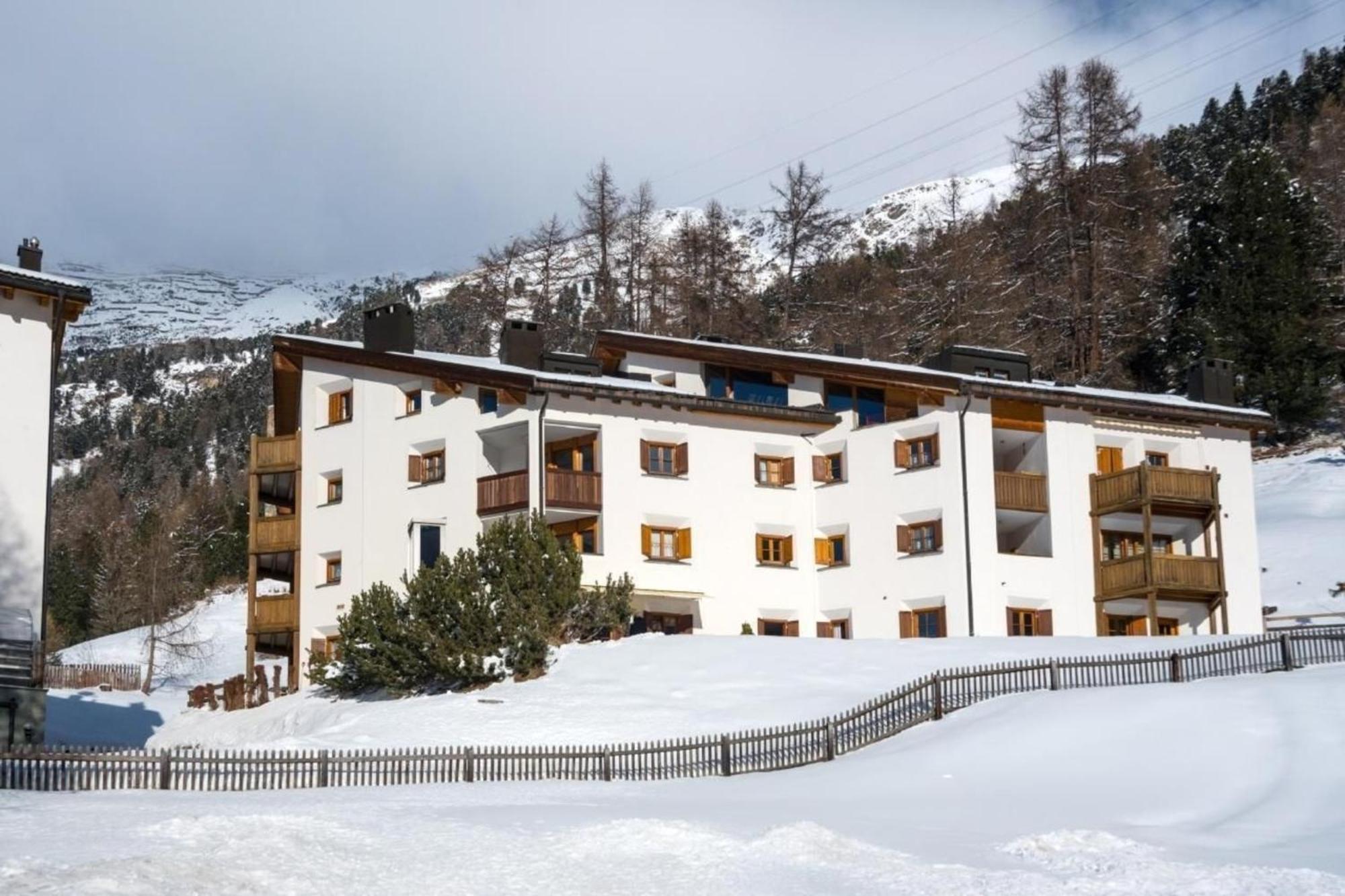 Chesa Aquileja Trueb Apartment Pontresina Exterior photo