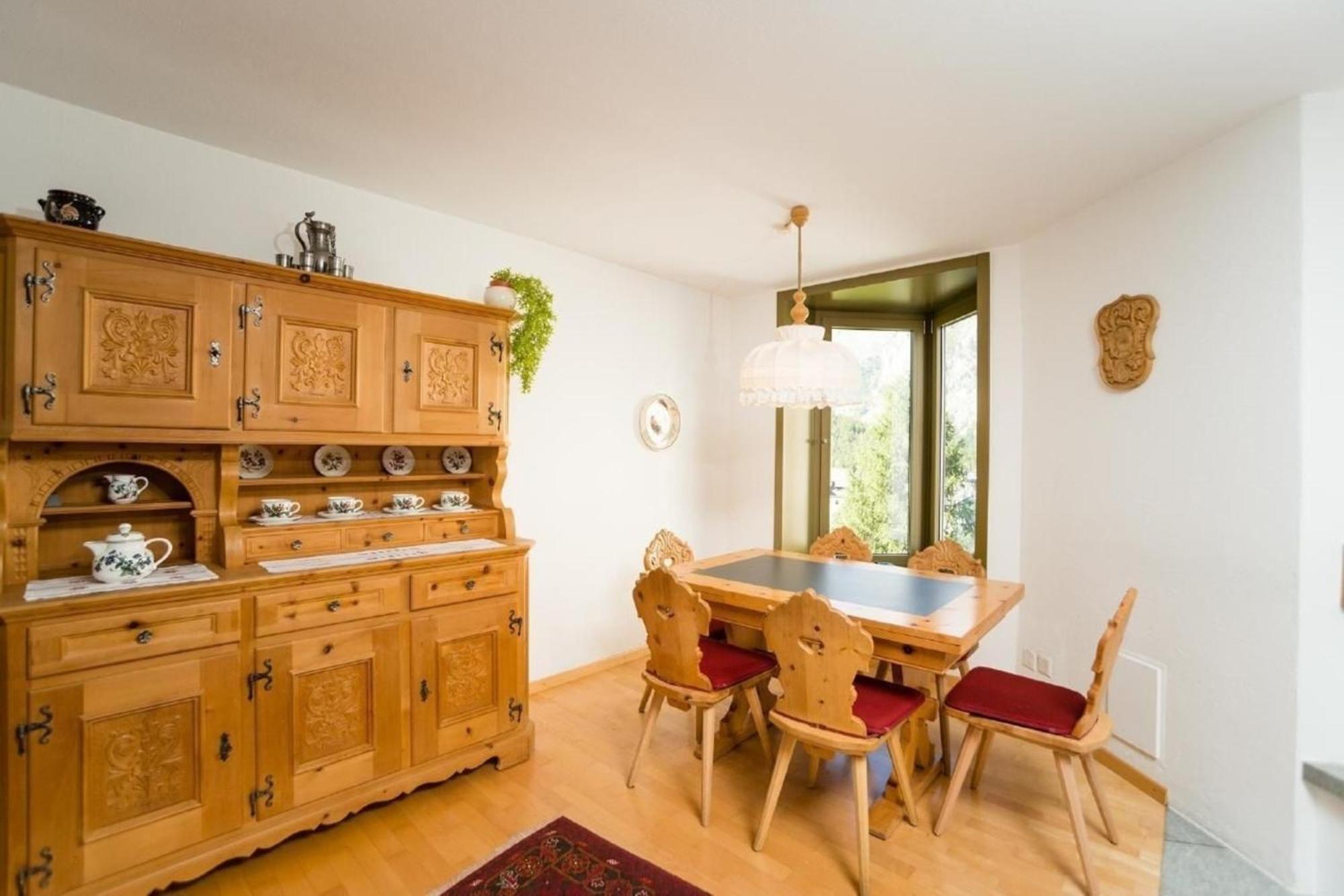 Chesa Aquileja Trueb Apartment Pontresina Exterior photo
